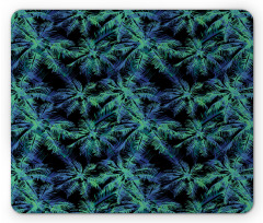 Leaves Dark Background Mouse Pad