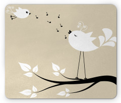 2 Birds on a Branch Mouse Pad