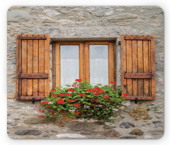 Stone House with Window Mouse Pad