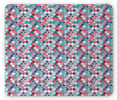 Ethnic Quatrefoil Mouse Pad