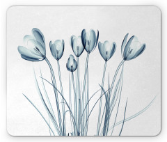 Tulips with Solar Effect Mouse Pad