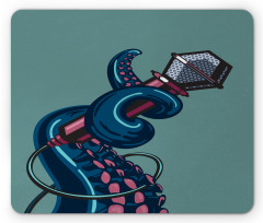 Tentacle with a Microphone Mouse Pad