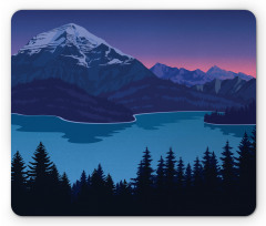 Mountain Hills Forest Mouse Pad