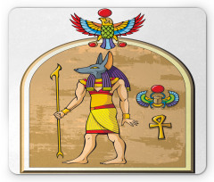 Anubis Ancient Myth Mouse Pad