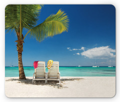 Relaxing Panorama Sea Mouse Pad