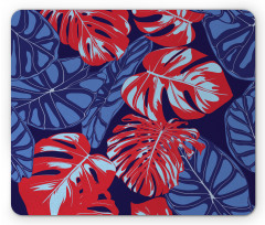 Graphical Monstera Alocasia Mouse Pad