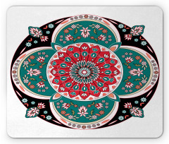 Floral Ethnic Mouse Pad