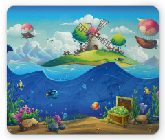 Undersea Treasure Mouse Pad