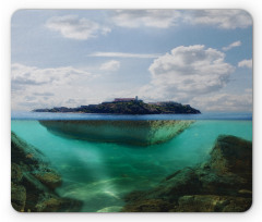 Misty Atlantic Ocean Mouse Pad