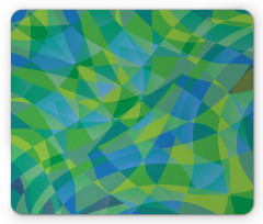 Mosaic in Nature Colors Mouse Pad