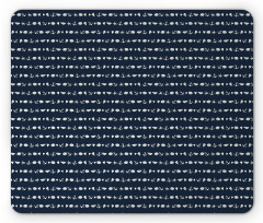 Horizontal Nautical Items Mouse Pad