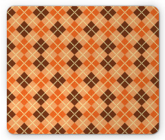 Diamond Check Argyle Mouse Pad