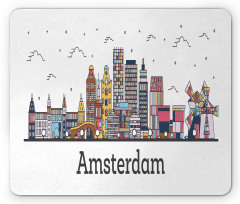 Netherlands Cityscape Mouse Pad