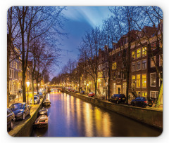 City Canals West Side Mouse Pad