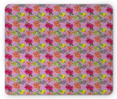 Wildlife Spring Peonies Mouse Pad