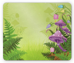 Mushroom Flower Magic Mouse Pad