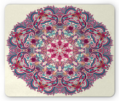 Boho Floral Mouse Pad