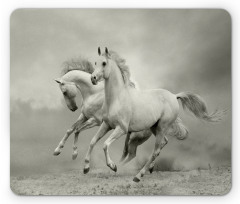 Horse Freedom Theme Mouse Pad