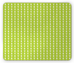 Repetitive Pot Plants Mouse Pad