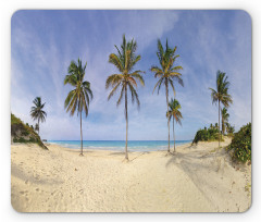 Cuban Beach Panorama Mouse Pad