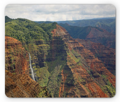 Waipoo Falls Hawaii Mouse Pad