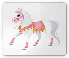 Royal Horse Princess Animal Mouse Pad