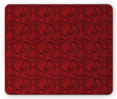 Paisley Style Motifs Art Mouse Pad