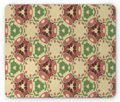 Geometric Shape Motifs Mouse Pad