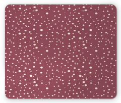 Chaotically Arranged Dots Mouse Pad