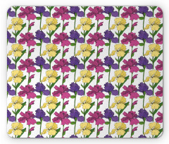 Iris Botanical Flowers Art Mouse Pad