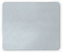 Geometric Retro Stripes Mouse Pad