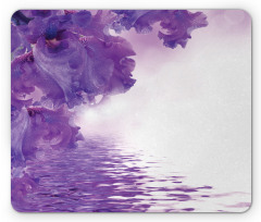 Iris Petals Mouse Pad