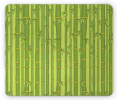 Bamboo Forest Tubes Art Mouse Pad