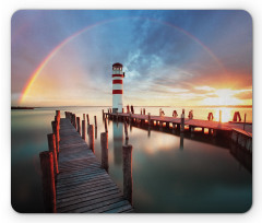 Clouds Sunset at Sea Mouse Pad