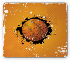 Basketball Splash Style Mouse Pad