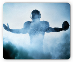 American Football Hero Mouse Pad