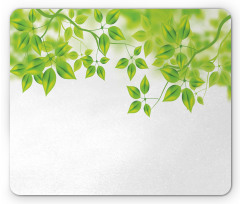 Leaves Spring Art Mouse Pad