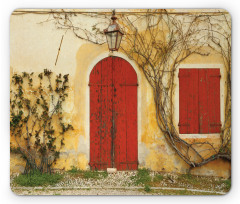 Aged Doors Tuscan House Mouse Pad