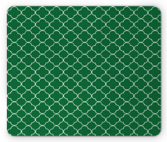 Quatrefoil Clover Mouse Pad