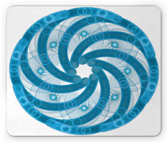 Abstract Fractal Mouse Pad