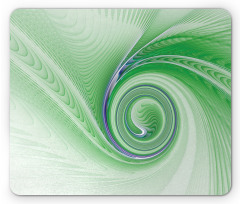 Abstract Fractal Spirals Mouse Pad