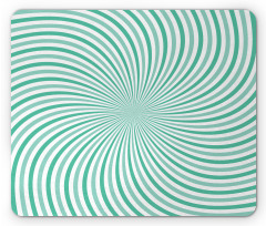 Twisting Striped Whirlpool Mouse Pad