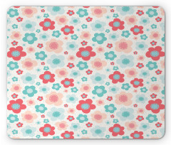 Pastel Childish Spring Art Mouse Pad