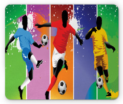 Football Soccer Modern Mouse Pad