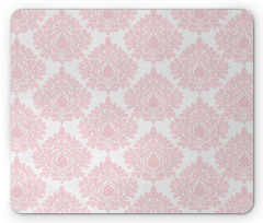 Pink Victorian Pattern Mouse Pad