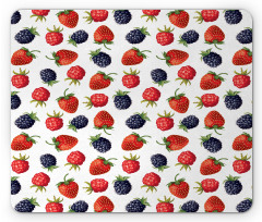 Strawberries Raspberry Mouse Pad