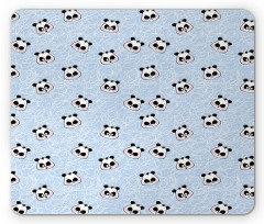 Funny Cartoon Panda Baby Mouse Pad