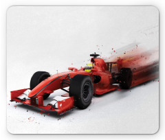 Formula Auto Racing Design Mouse Pad