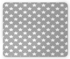 Artwork with Big Stars Mouse Pad