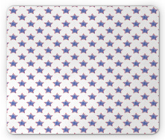 USA Flag Star Nation Mouse Pad